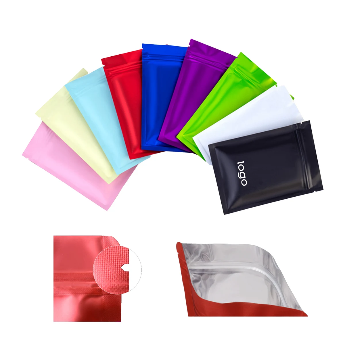 Matte Aluminum Foil Self-sealing Bag 1