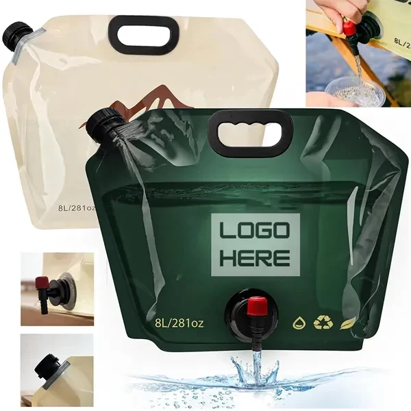 Water Container Bag with Spigot for Work, School and Travel 1