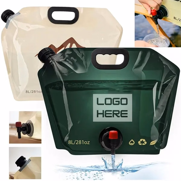 Water Container Bag with Spigot for Work, School and Travel