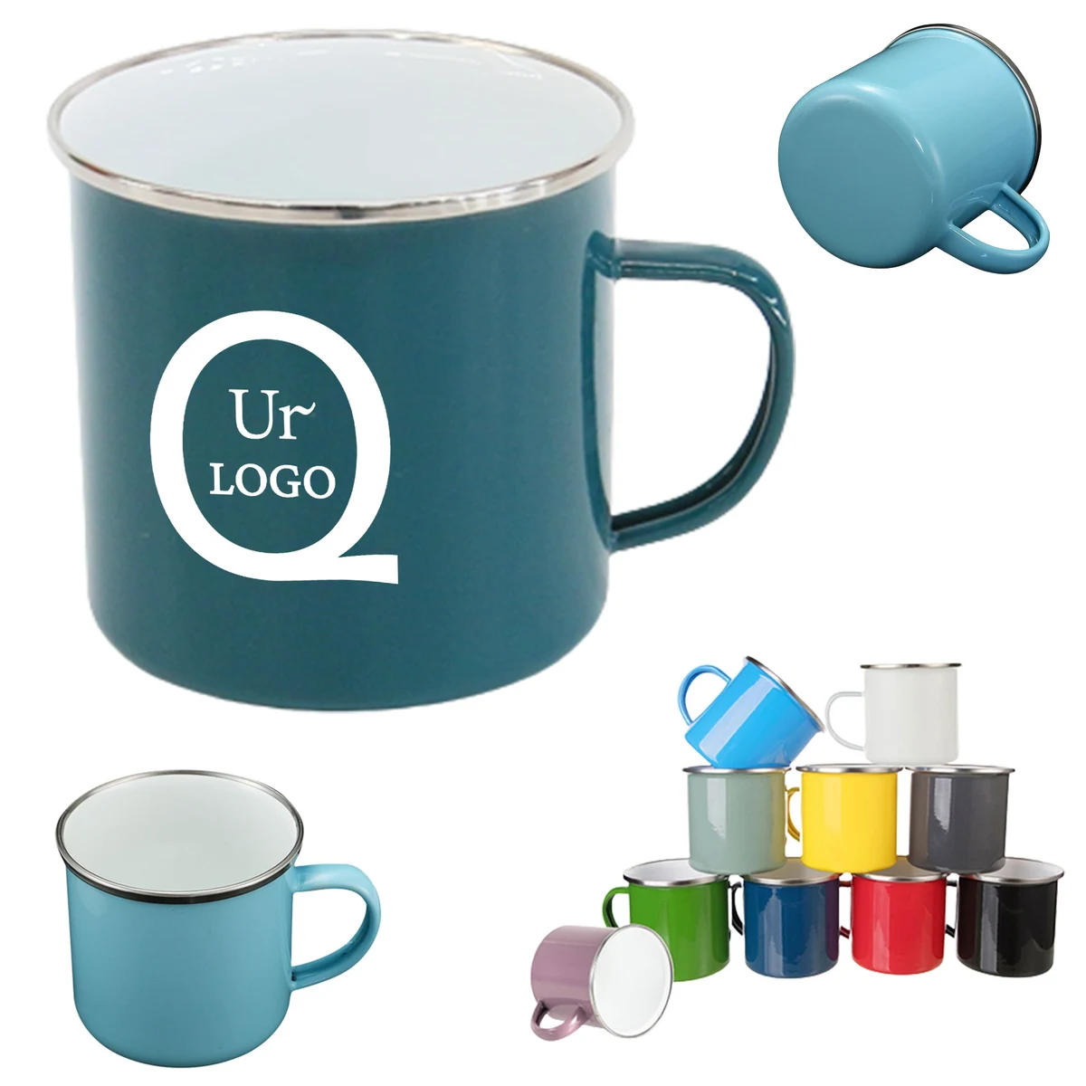 12 Oz Enamel Cup 1