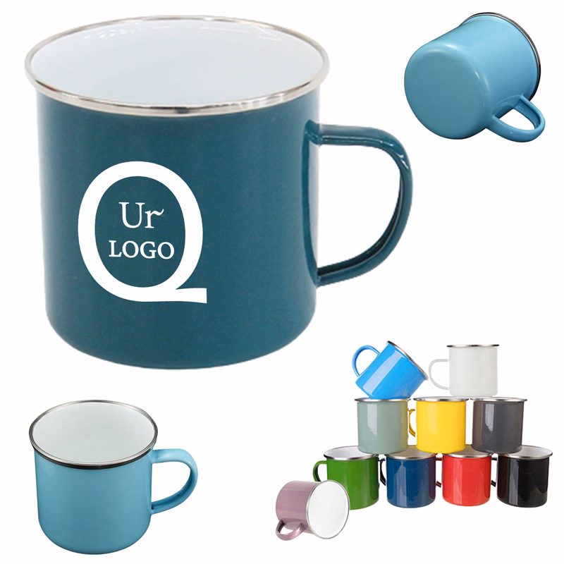 12 Oz Enamel Cup