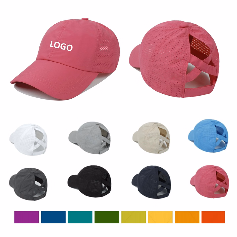 Dry Fit Ponytail Baseball Cap