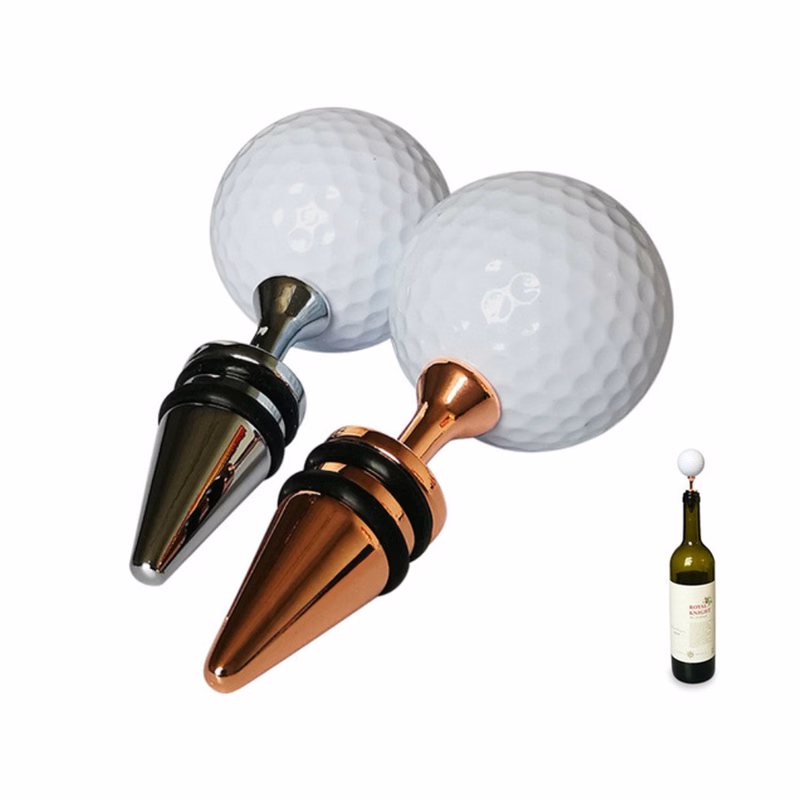 Golf Ball Wine Stopper