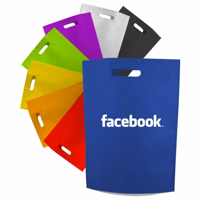 Large Exhibition Die Cut Handle Tote Bags