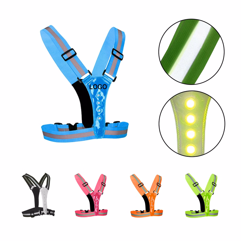 Adjustable LED Reflective Vest