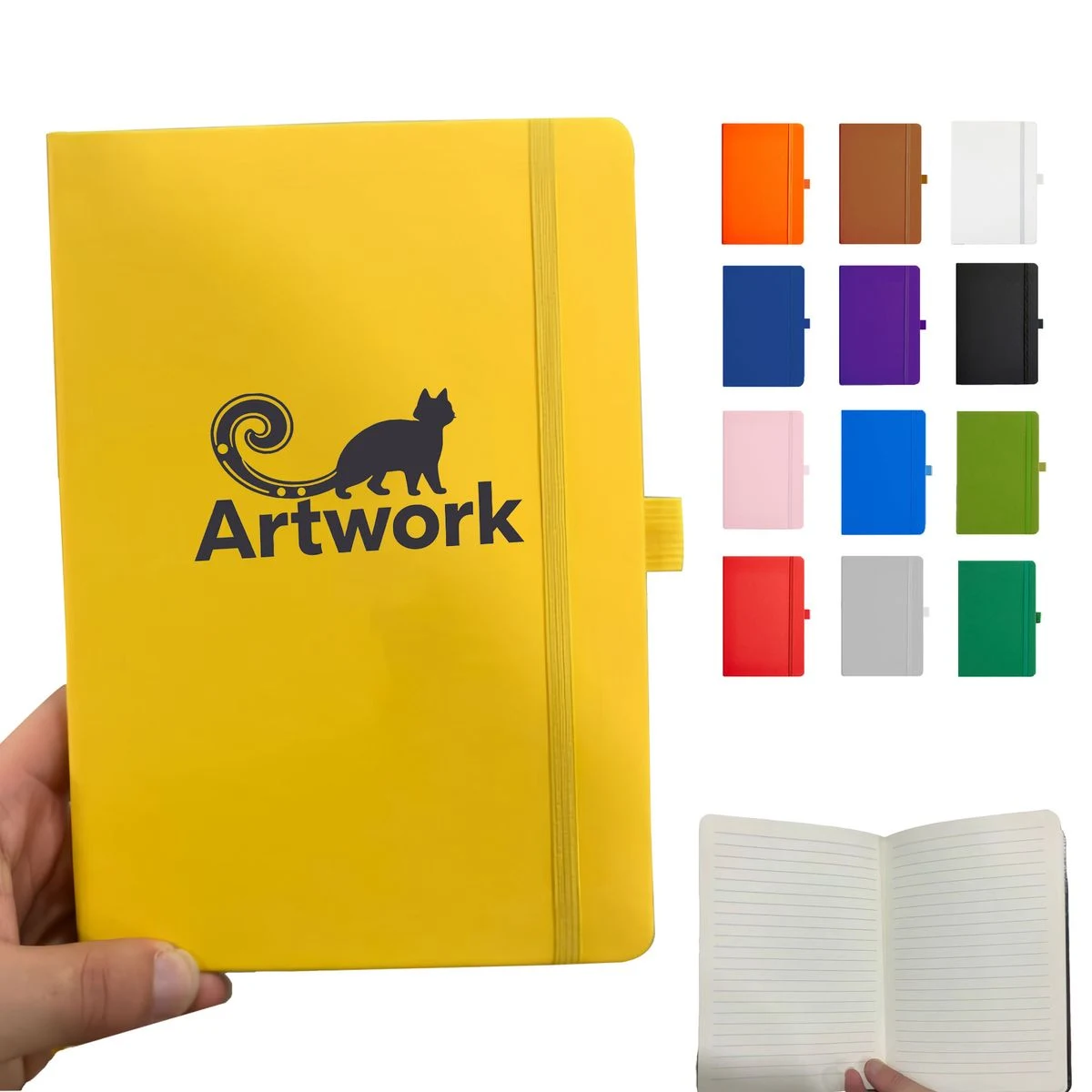 Pu Leather Strap Notebook 1