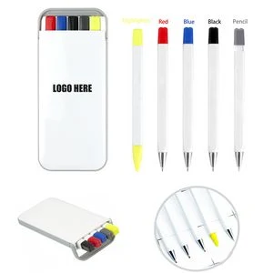 5 Pack Journaling Pens With Hard Shell Carrying Case 1