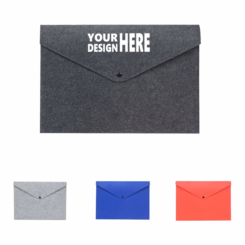 Eco-Friendly Felt Document Holder - 13" x 9"