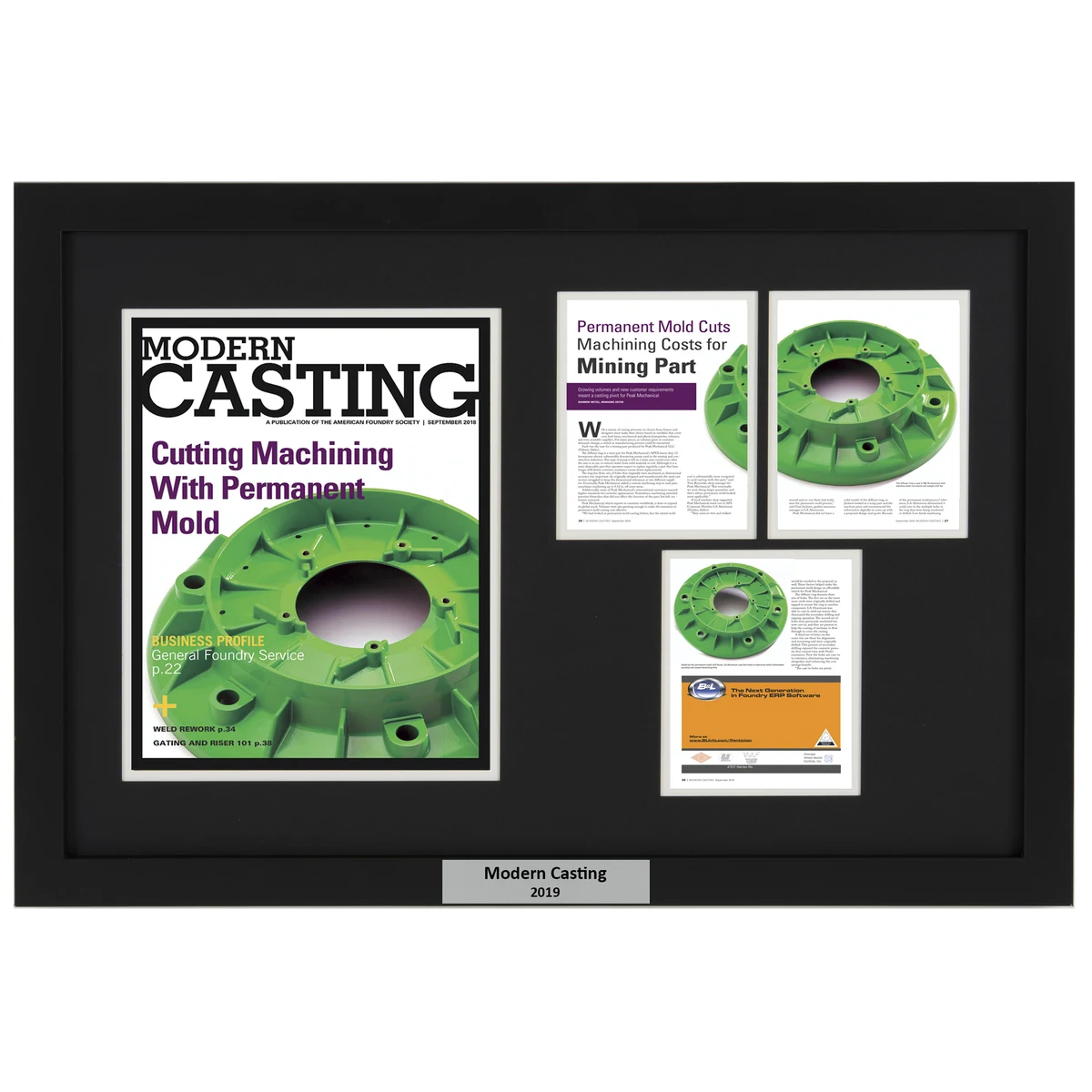 Prestige Media Award Frame 1