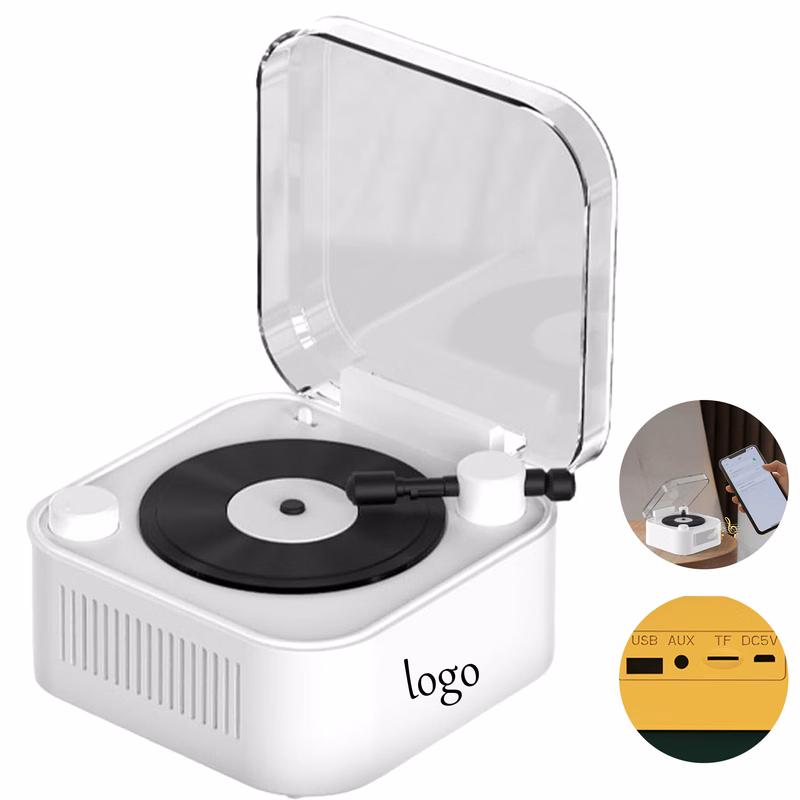Vintage Turntable Speaker