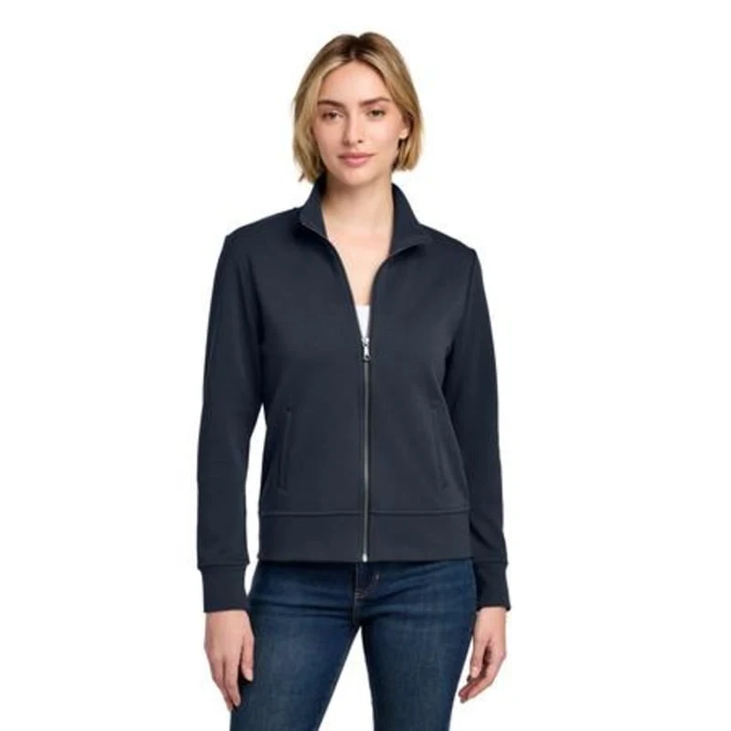 Brooks Brothers Women's Double-Knit Full-Zip 1