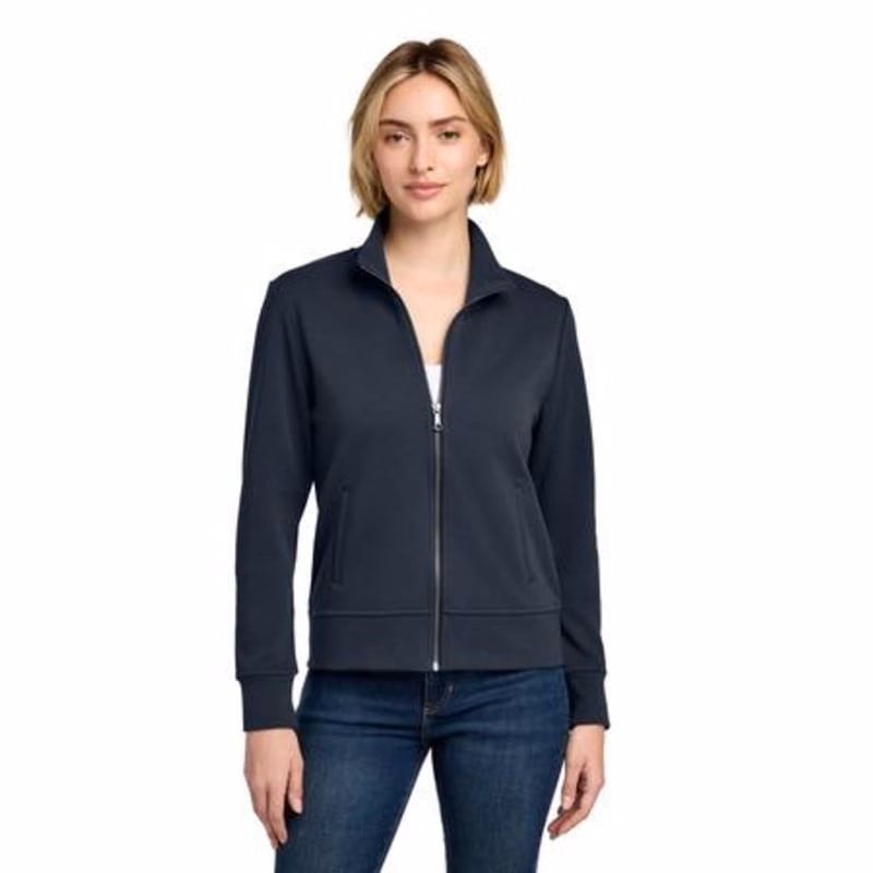 Brooks Brothers Women's Double-Knit Full-Zip