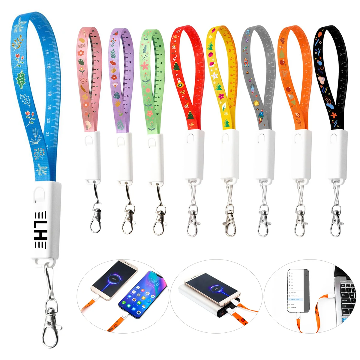 6-In-1 Key Holders USB Charging Cable 1