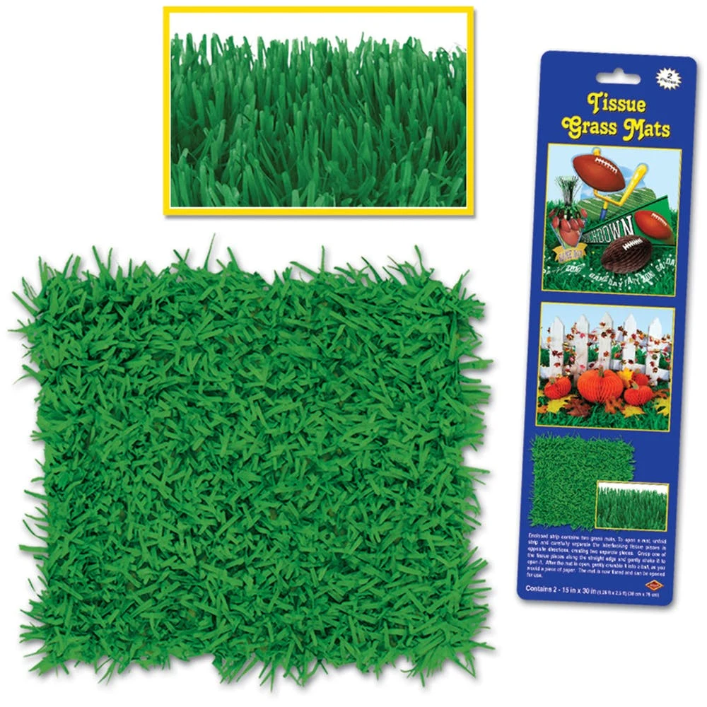 Tissue Grass Mats - 15" x 30" 1