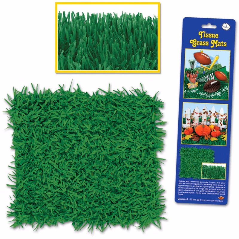 Tissue Grass Mats - 15" x 30"