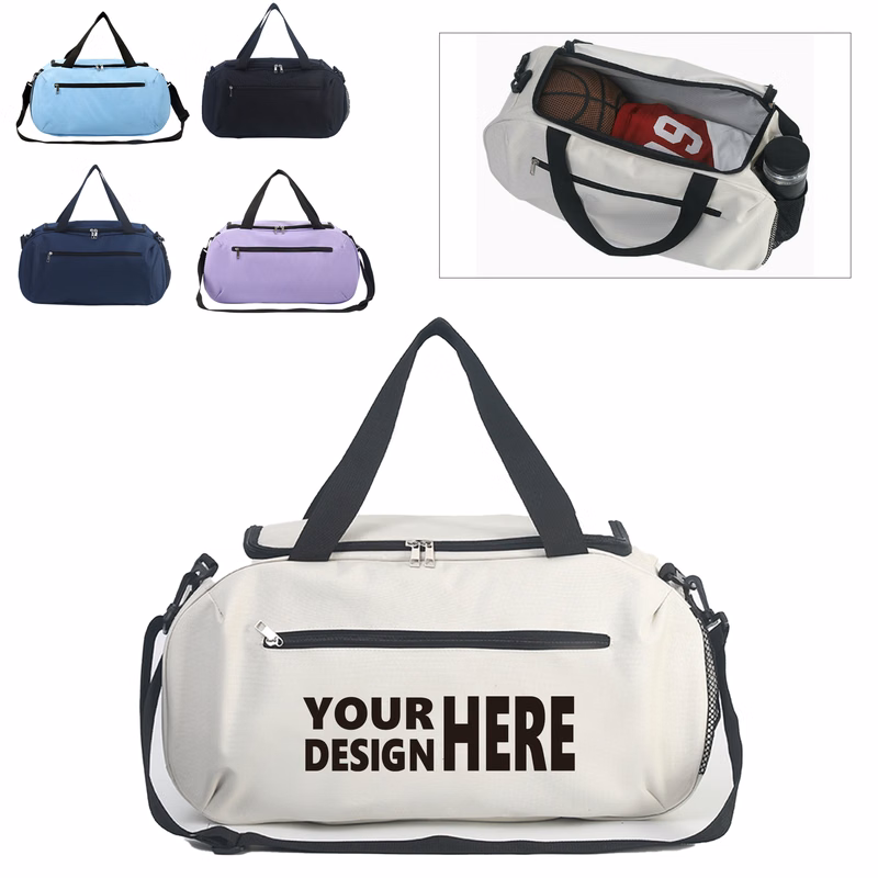Multifunctional Solid-Color Travel Gym Bag
