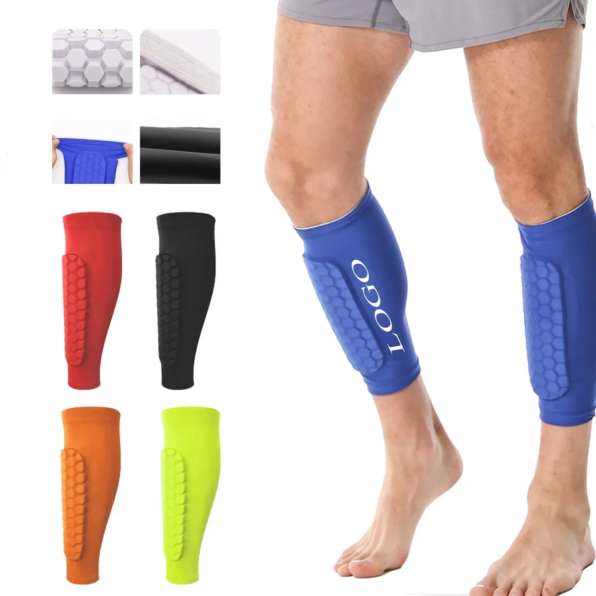 Leg Sleeve With Shin Guard 1