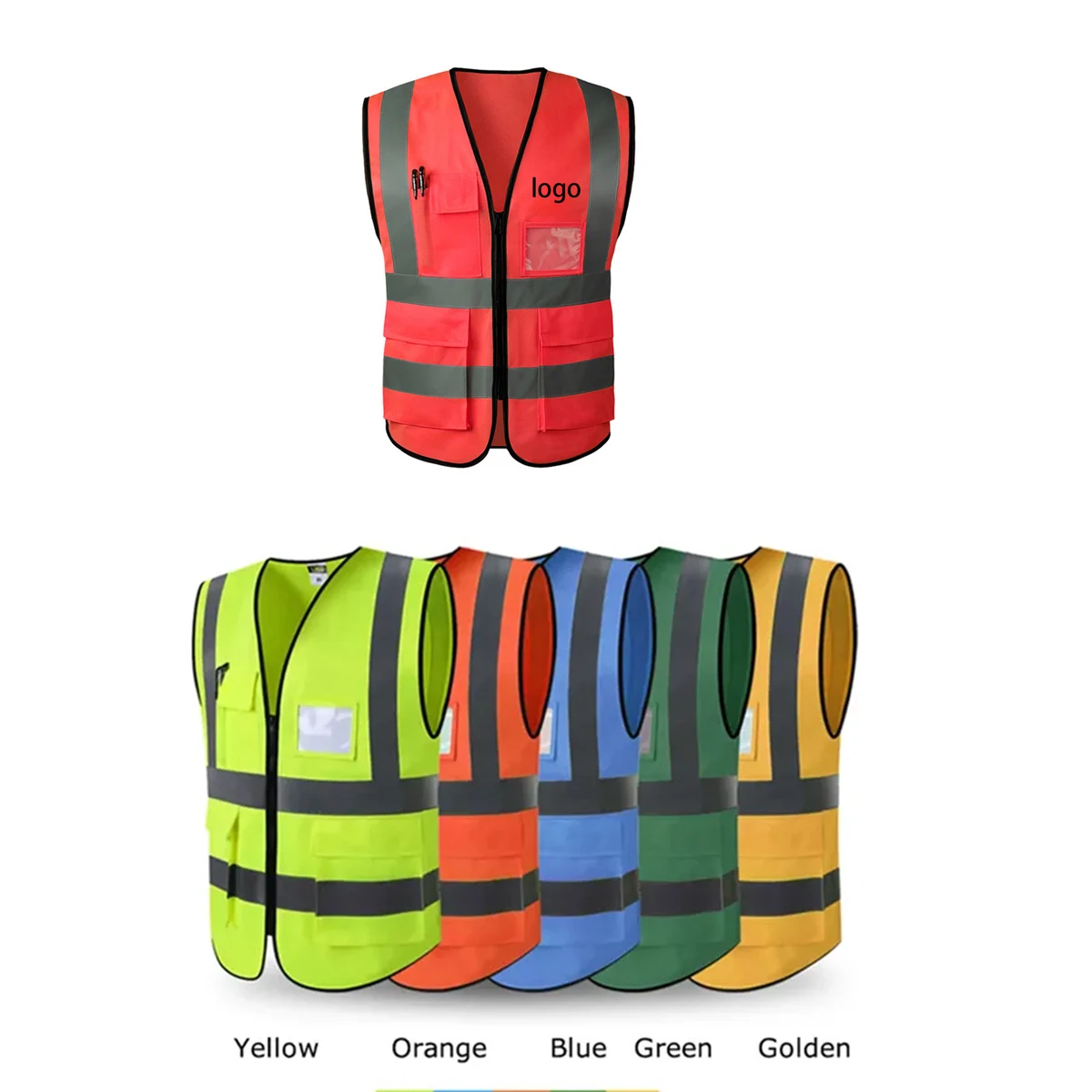 Outdoor Reflective Vest Safety Workwea 1