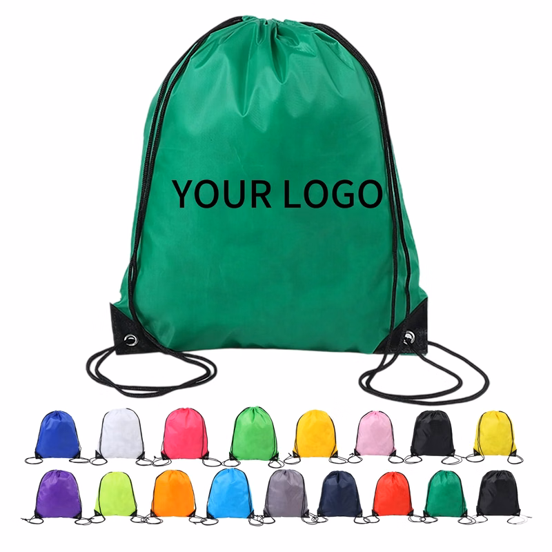 Practical Polyester Drawstring Bag for Daily Use