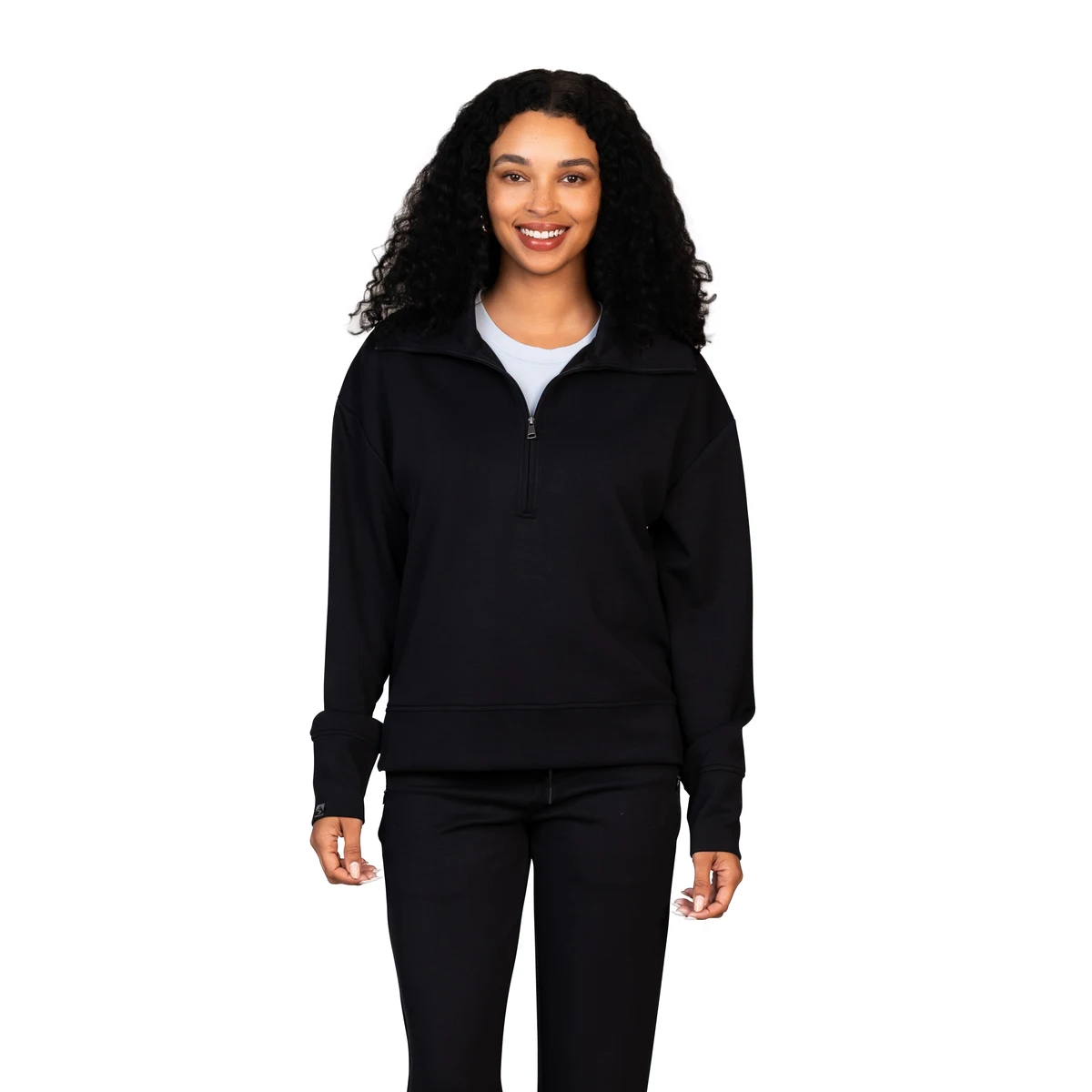 Storm Creek Women's Comfort Zone Super Soft Modal Blend Half Zip 1