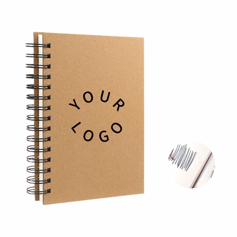 Portable Spiral Bound Notebook for Journaling