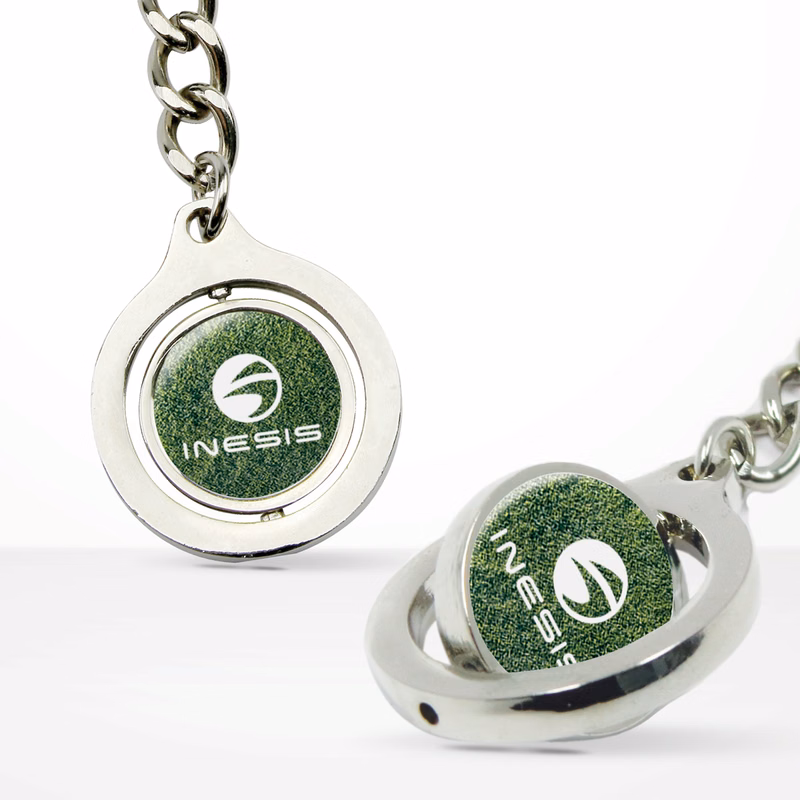 Stock Round Dynamic Keychain (Express Photoart)