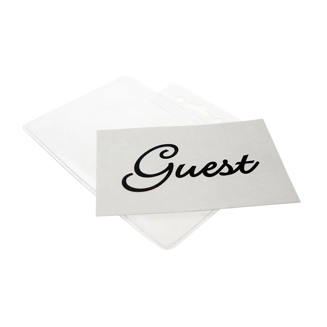 3 3/8"x2 1/4" Pouch Insert Cards (Style 355) 1