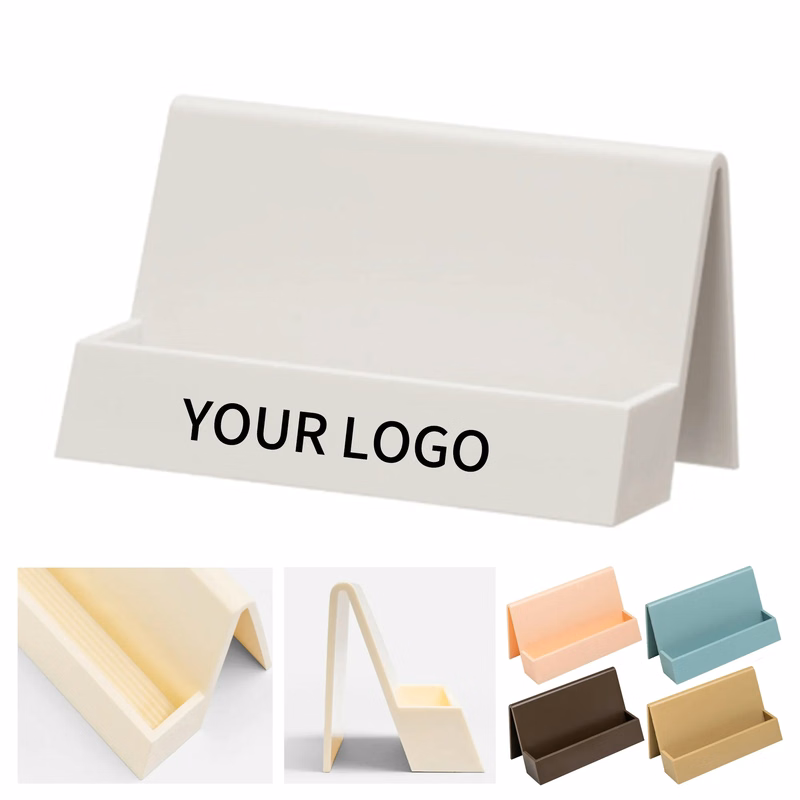Desktop Business Card Storage Plastic Box