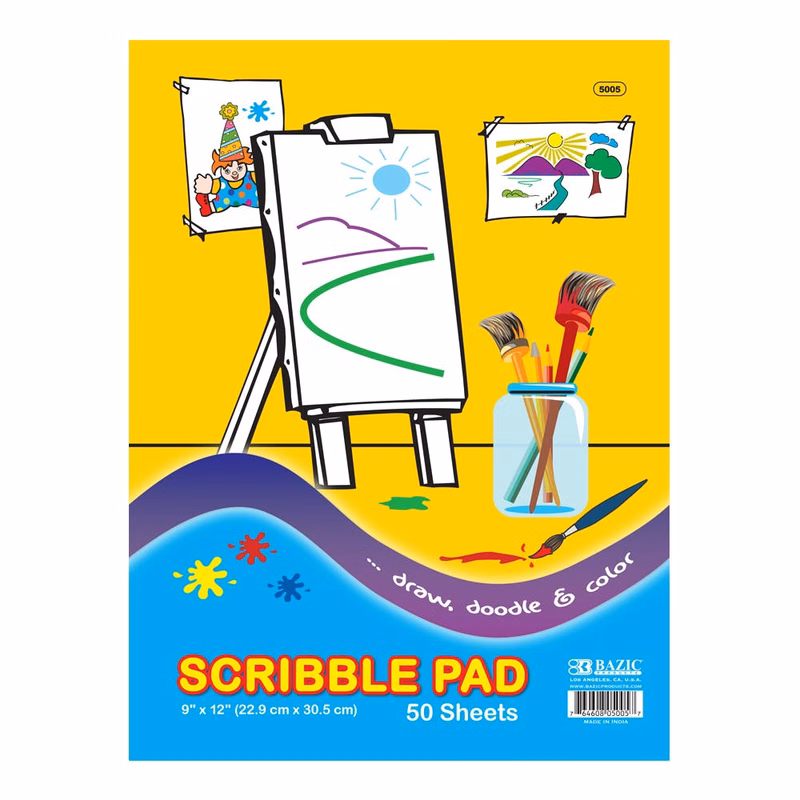 Doodle Pads - 9" x 12" 50 Sheets