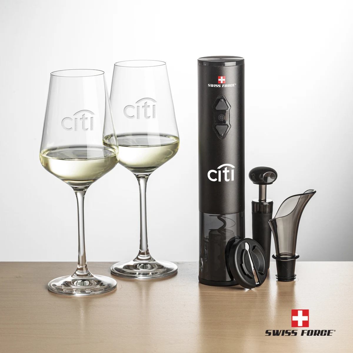 Swiss Force® Opener Set & Breckland Wine 1