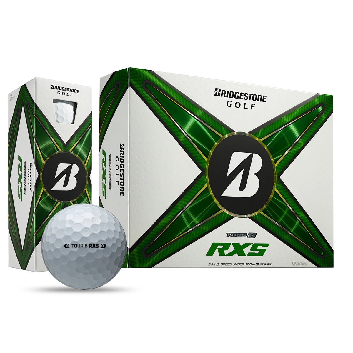 Bridgestone Tour B RXS Golf Balls 1