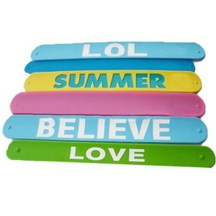 Silicone Slap Wristband (Debossed & Ink Filled) 1