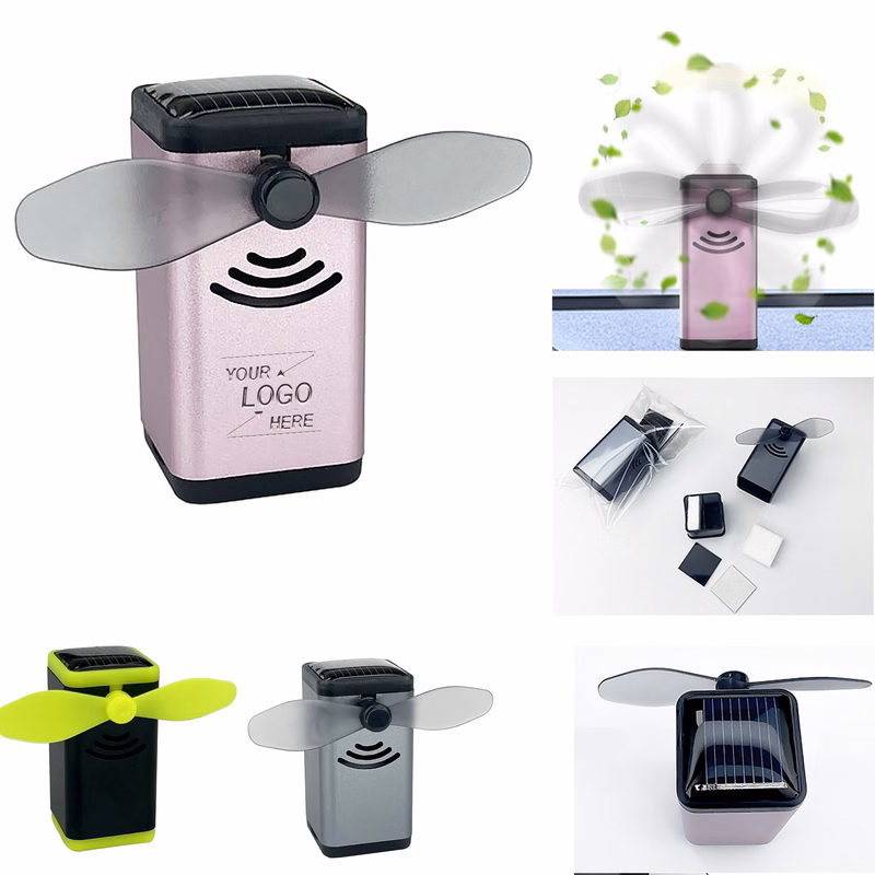 Solar Powered Car Air Freshener Fan