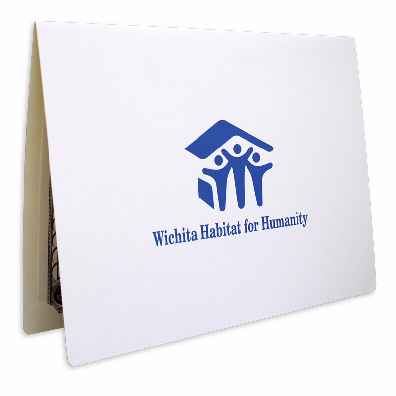 Certificate Cover with PMS Printed Imprint