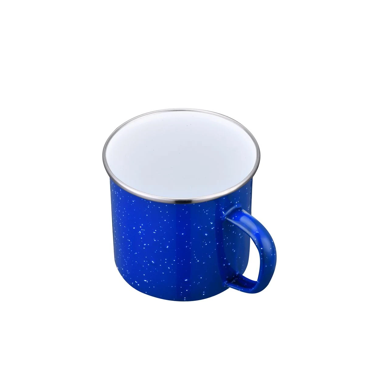 Endura 17 oz Navy Enamel Mug with SS Rim 1