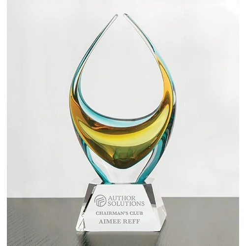 Beauvoir Award - Turquoise/Gold 1