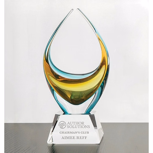 Beauvoir Award - Turquoise/Gold