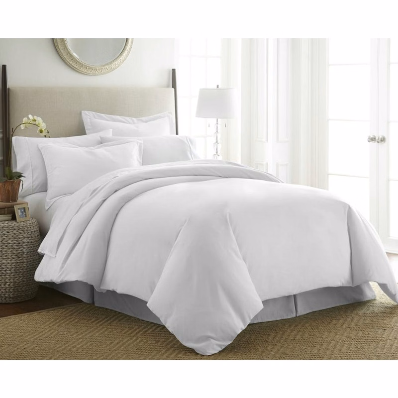 Duvet Cover Sets - White Full-Queen 3 Piece