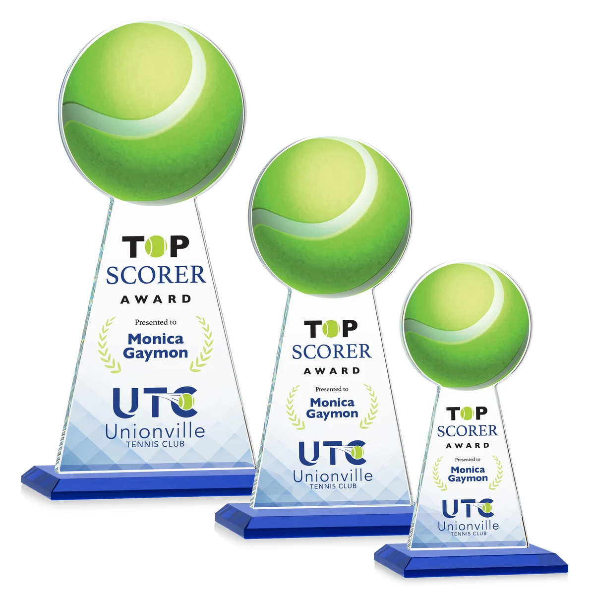 Edenwood Tennis VividPrint™ Award - Blue 1