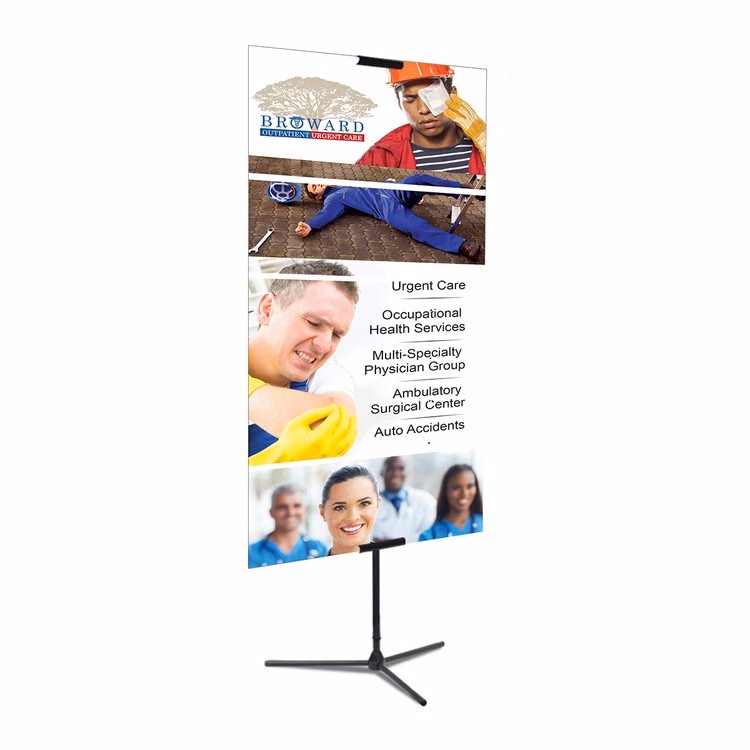 Adjustable Banner Stand Replacement Graphic, 33" x 72" Vinyl Banner, Single-Sided