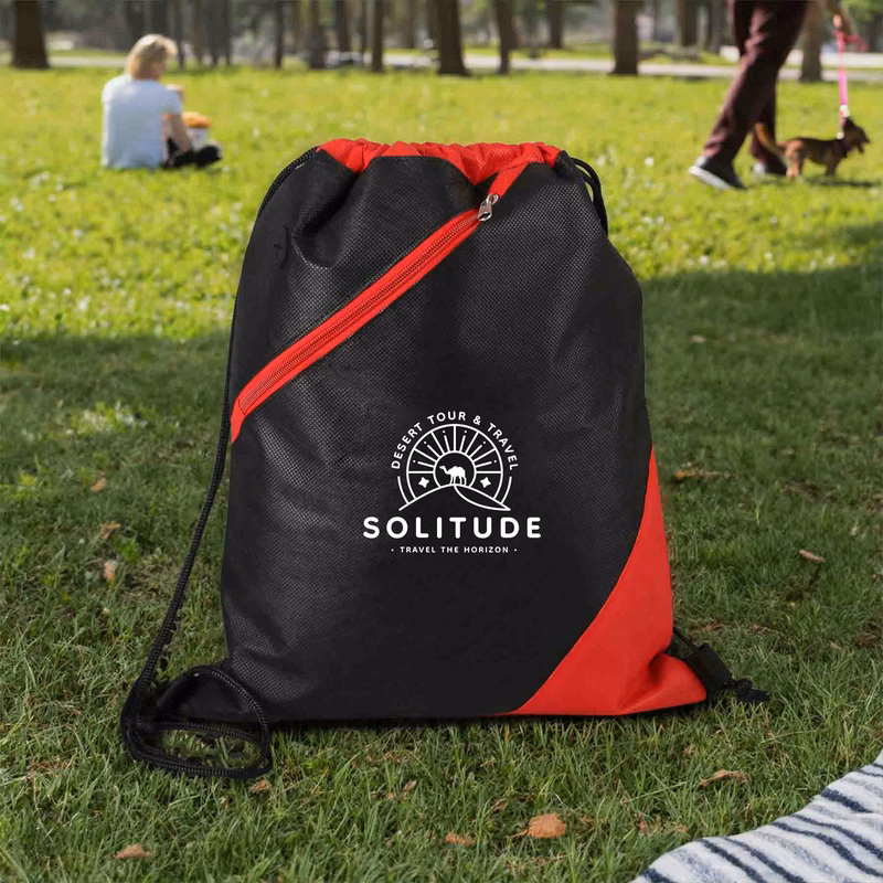 Apex RPET Non-Woven Drawstring Backpack