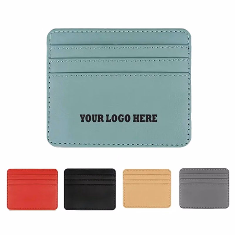 Compact PU Leather Card Pocket