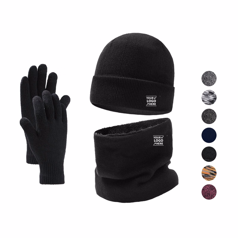 Winter Hat Scarf Glove Set