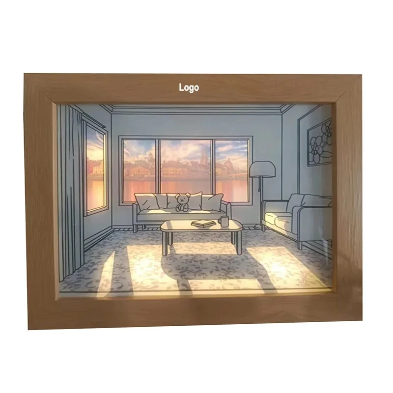 Light Up Painting LED Photo Frame 1