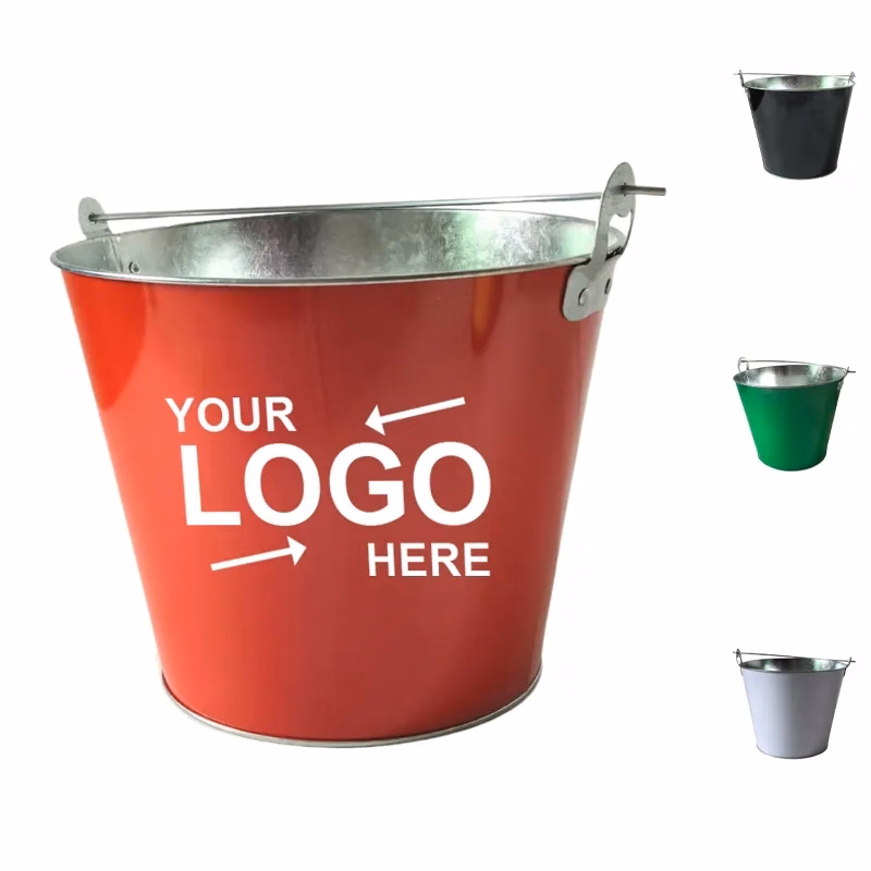 Alloy Ice Bucket With Handles