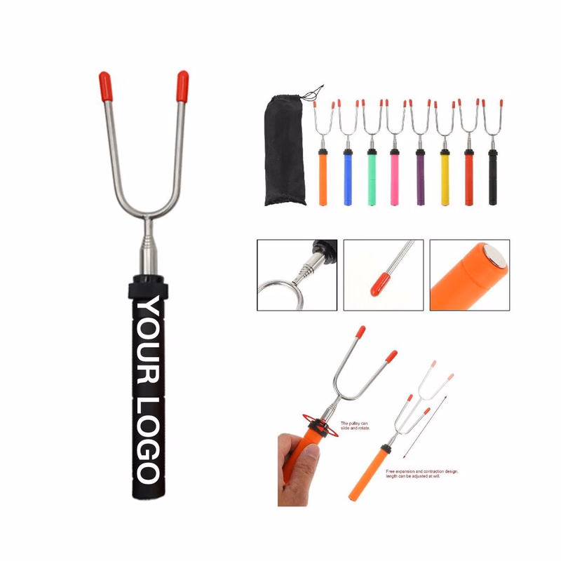 Telescoping Campfire Roasting Fork
