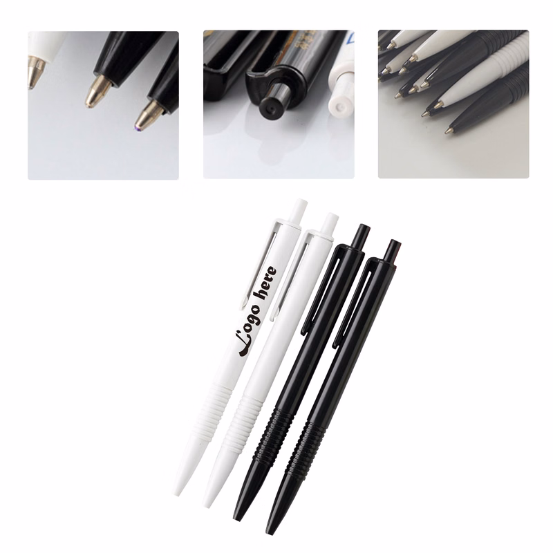 MOQ50 Custom Hotel Retractable Ballpoint Pen