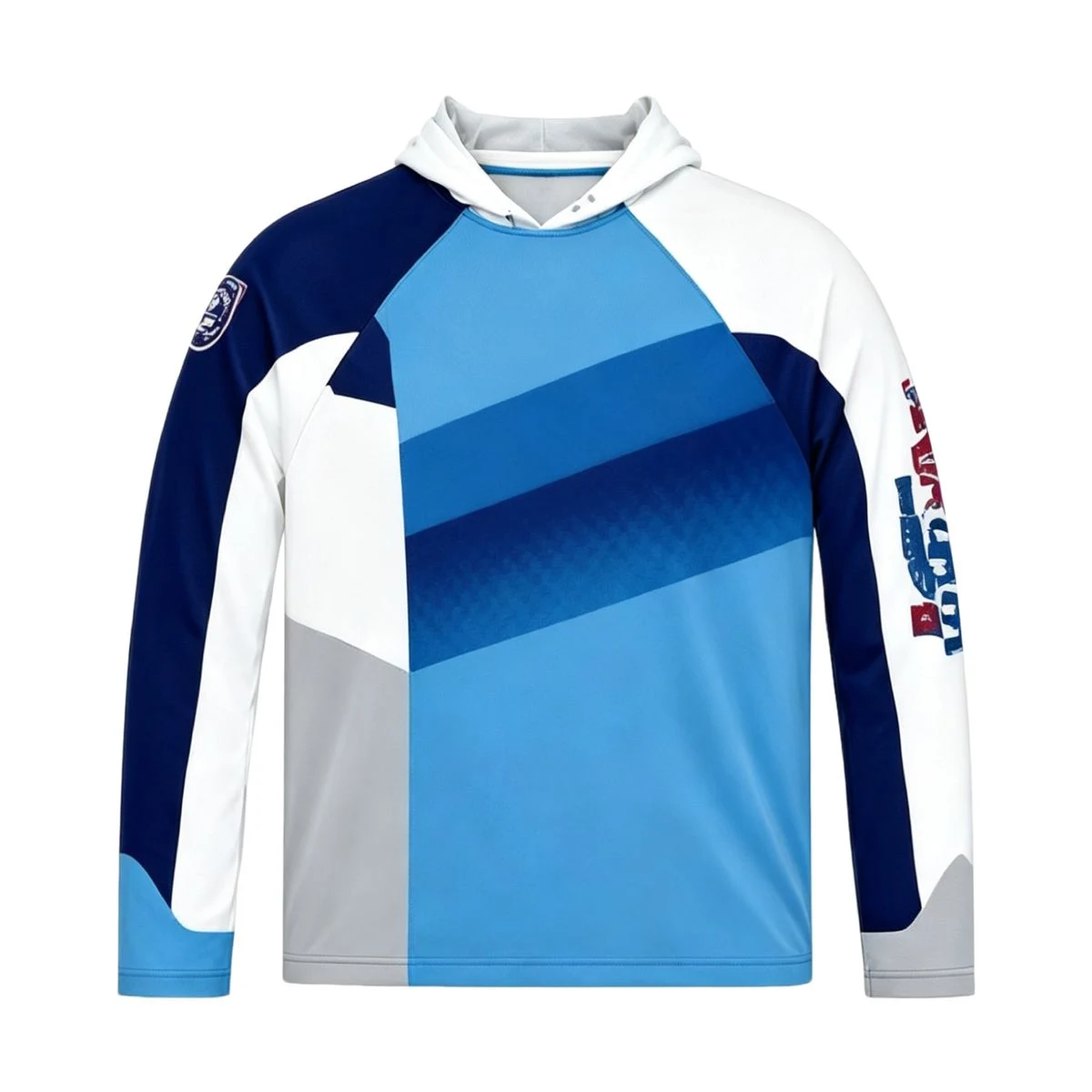 140GSM Sublimation Raglan Sleeve Hoodie 1
