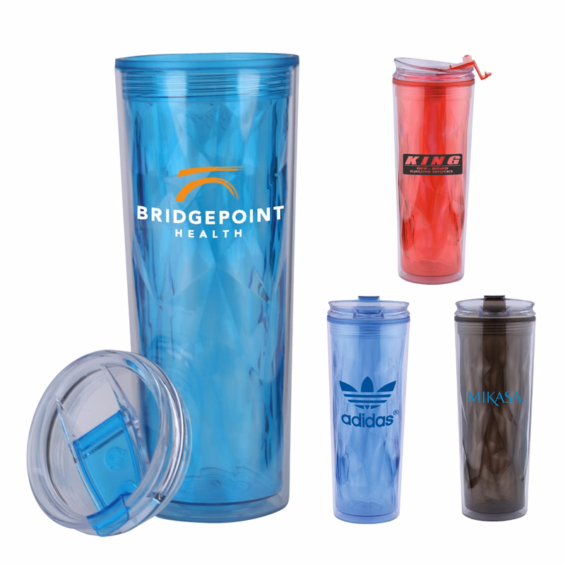 22 Oz. Dazzle Double Wall Acrylic Tumbler Cup