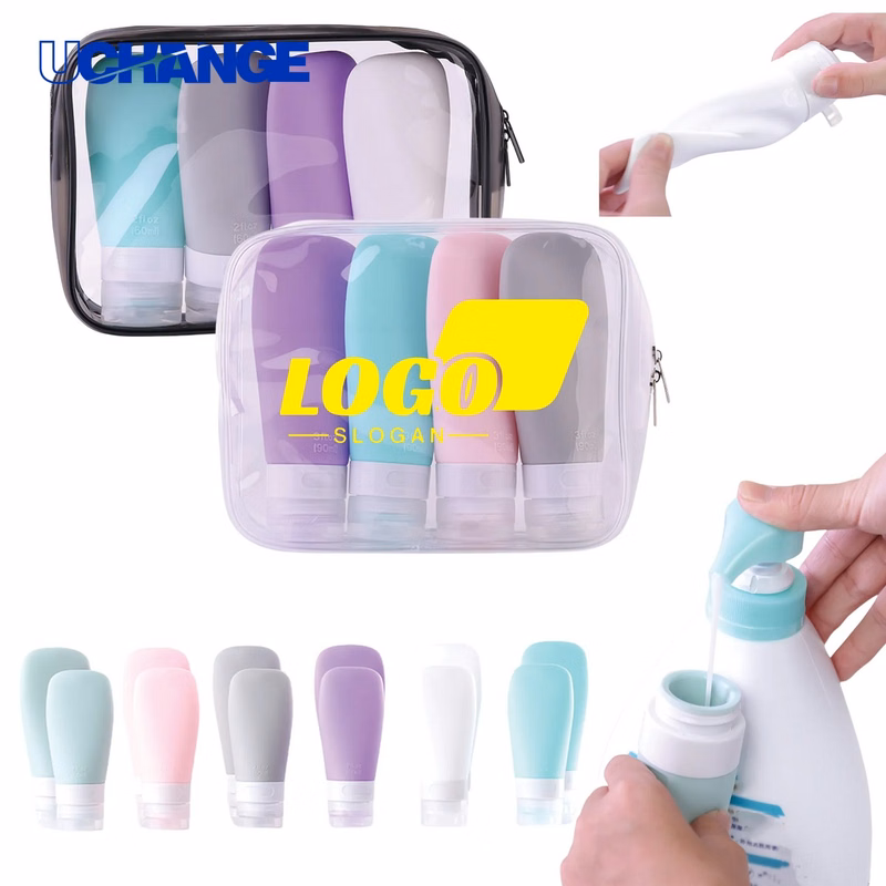Travel Silicone Bottle Set Container